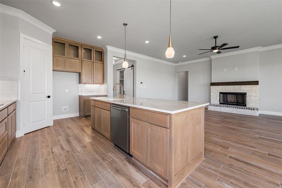 Furnished interior view inside a new home in Rocky Top, Krum (Image 14). Furnished interior view inside a new home in Rocky Top, Krum (Image 14).