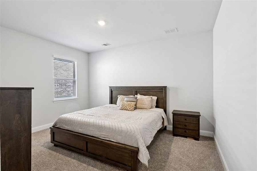 Furnished interior view inside a new home in , Oak Point (Image 10).