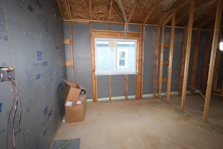 In-progress construction of a new home in Brookewater - Terrace Collection, Rosenberg, TX (Image 7).