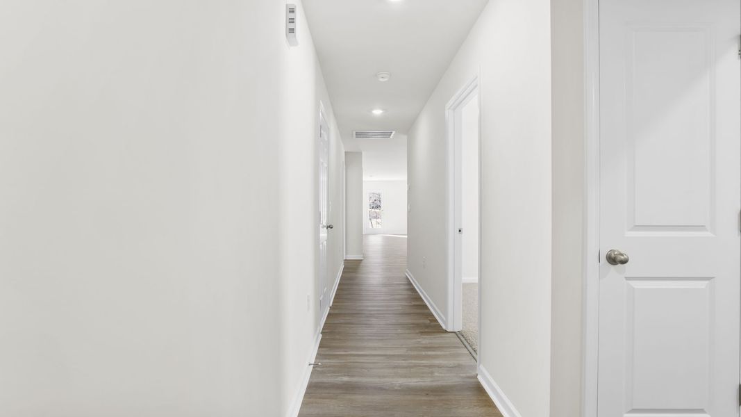 Spacious, unfurnished interior of a new home in Village Grove, Greenville (Image 14).