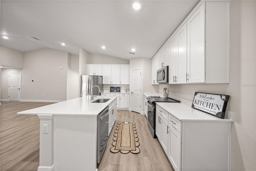 Furnished interior view inside a new home in Cherrywood Preserve, Ocala (Image 7).