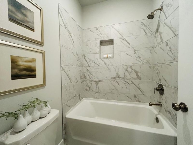 Furnished interior view inside a new home in Red Bird Manor, Jefferson (Image 17).