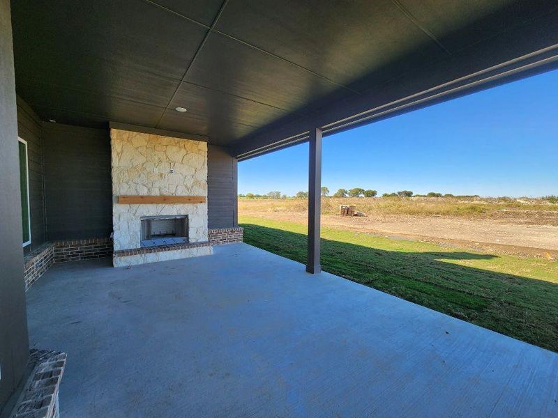 Exterior details and patio area of a home in Rocky Top, Krum (Image 2). Exterior details and patio area of a home in Rocky Top, Krum (Image 2).