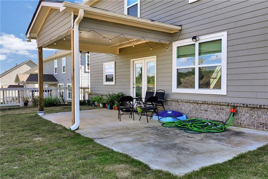 Exterior details and patio area of a home in , Cumming (Image 4).