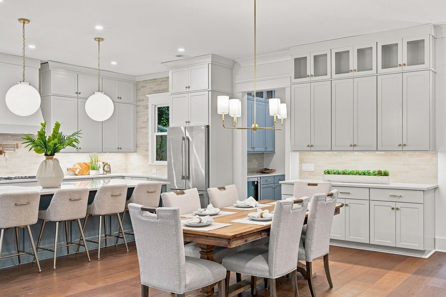 Furnished interior view inside a new home in , Mount Pleasant (Image 63).