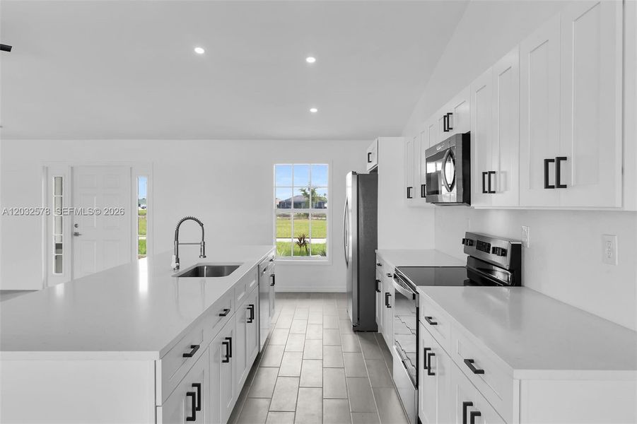 Furnished interior view inside a new home in , Cape Coral (Image 9).