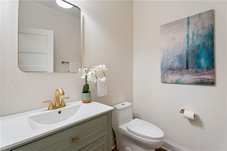 Furnished interior view inside a new home in , Decatur (Image 18).