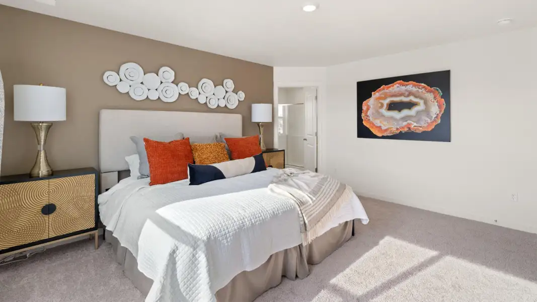 Furnished interior view inside a new home in Jackson Creek, Monument (Image 18).