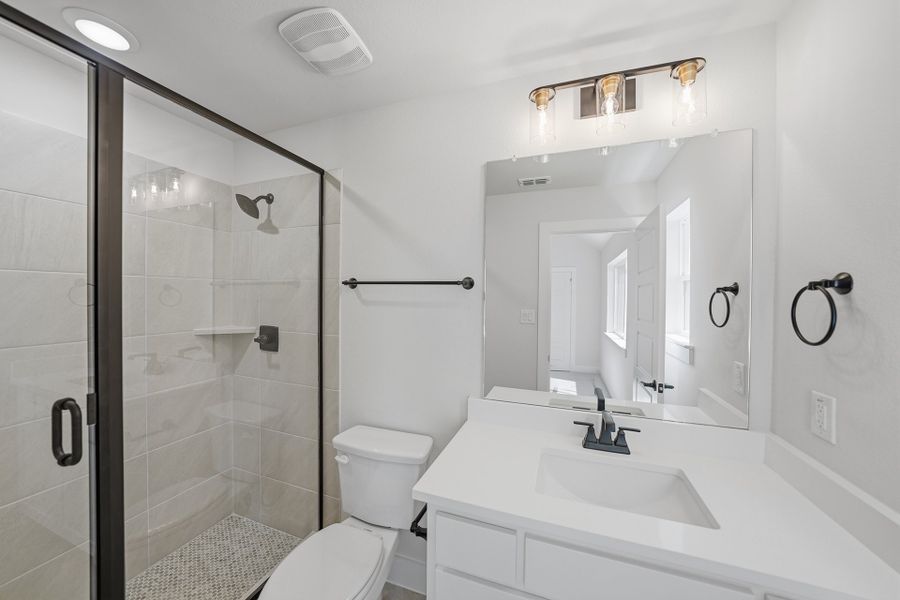Furnished interior view inside a new home in Aster Park, McKinney (Image 12).