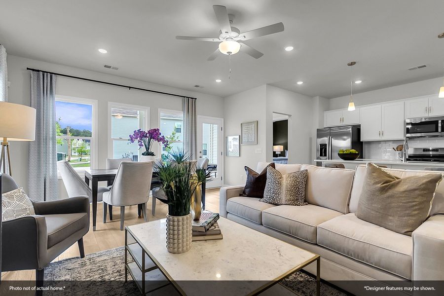 Furnished interior view inside a new home in Landmark Commons, Boiling Springs (Image 9).