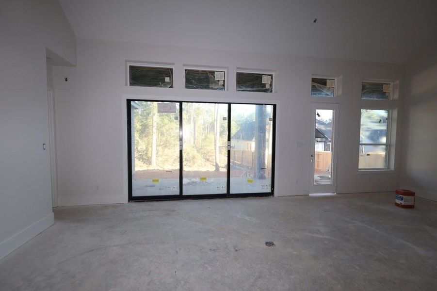 In-progress construction of a new home in The Woodlands Hills 70’, Willis, TX (Image 5).