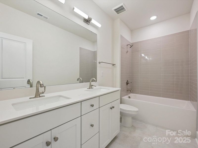 Furnished interior view inside a new home in North Creek Village, Huntersville (Image 18).