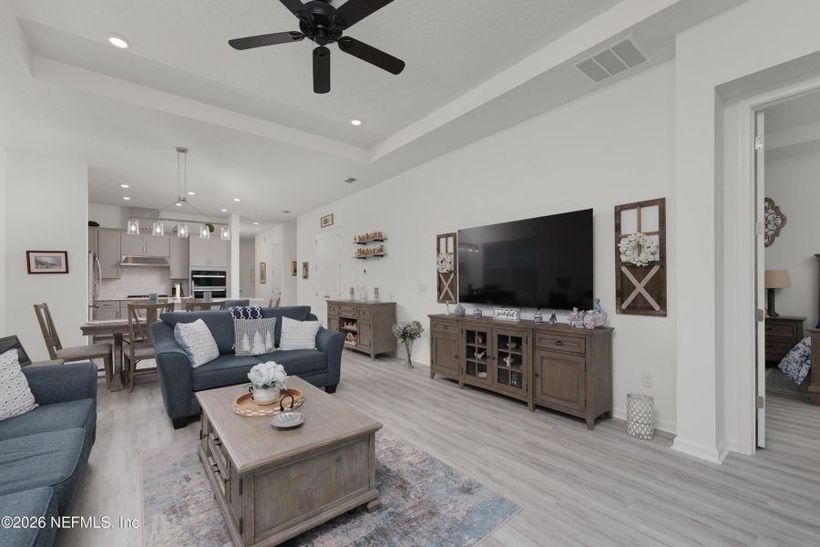 Furnished interior view inside a new home in , St. Augustine (Image 9).