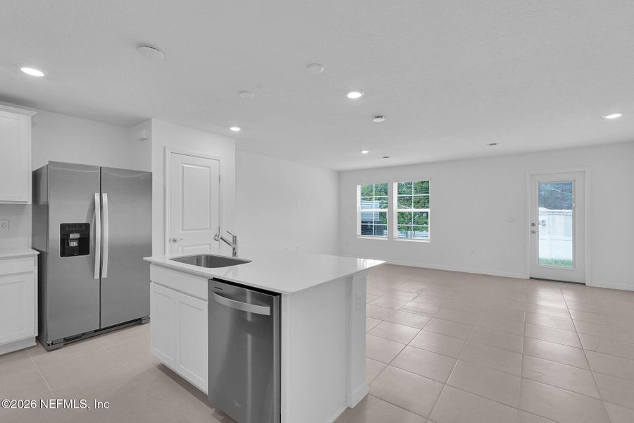 Furnished interior view inside a new home in , Jacksonville (Image 6).