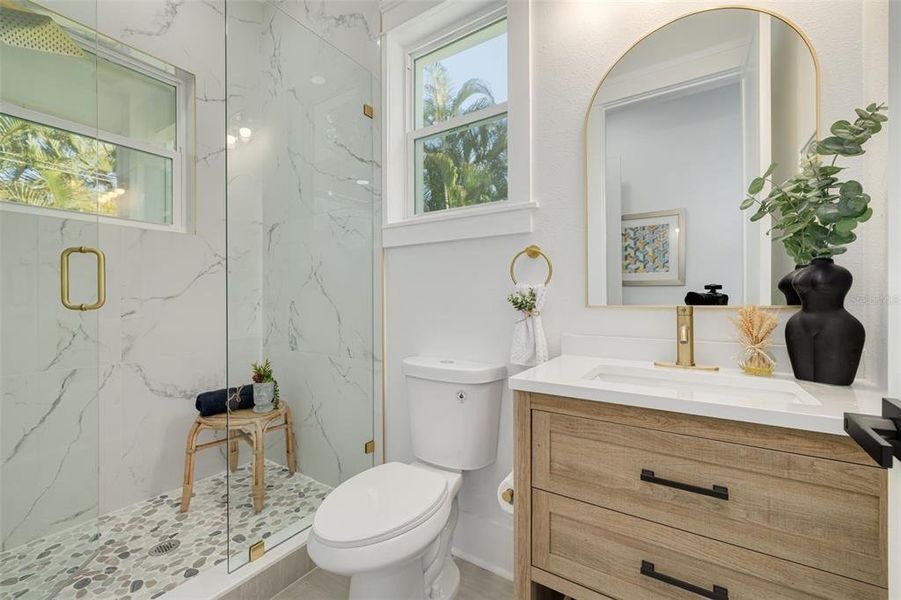 Furnished interior view inside a new home in , St. Petersburg (Image 17).