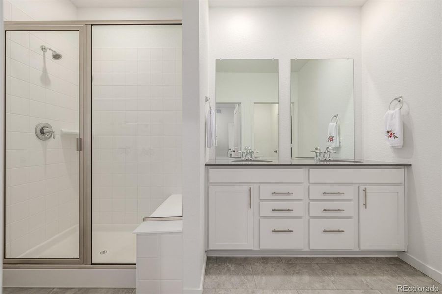 Furnished interior view inside a new home in Green Valley Ranch Active Adult, Aurora (Image 17).