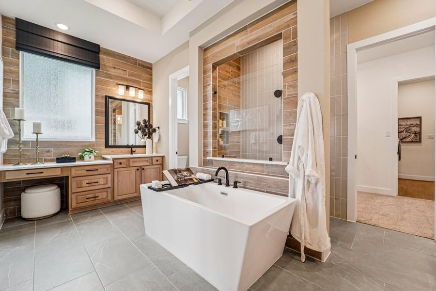 Furnished interior view inside a new home in Briarley, Montgomery (Image 52).