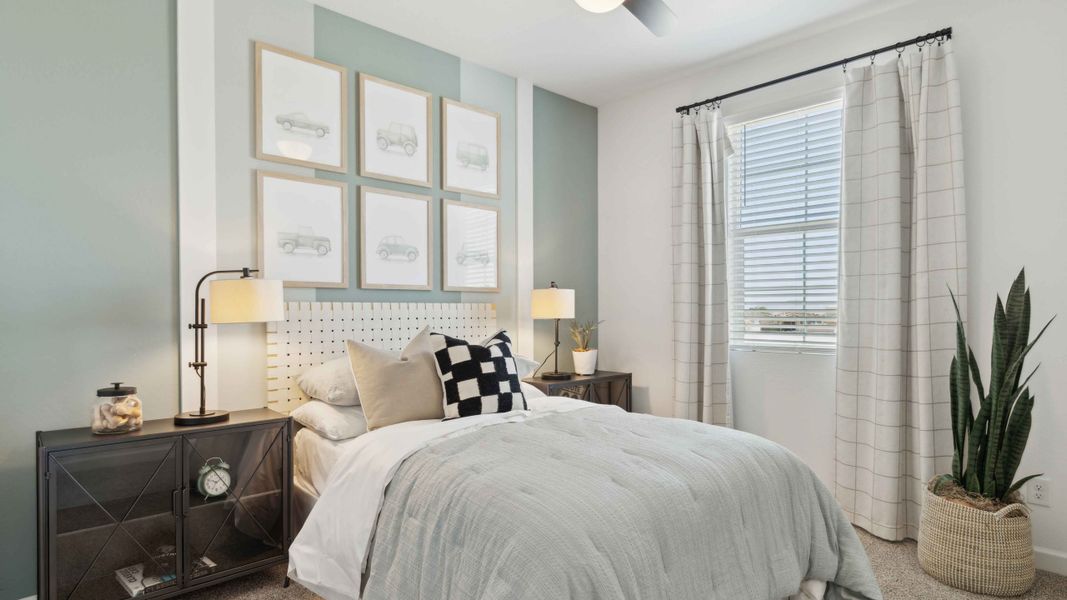 Representative furnished interior of a home built from the Stork by D.R. Horton in Apache Farms, Buckeye (Image 35).