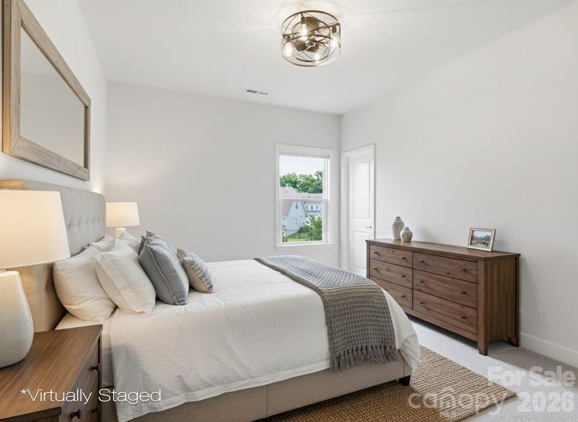 VIRTUALLY STAGED Bedroom 4