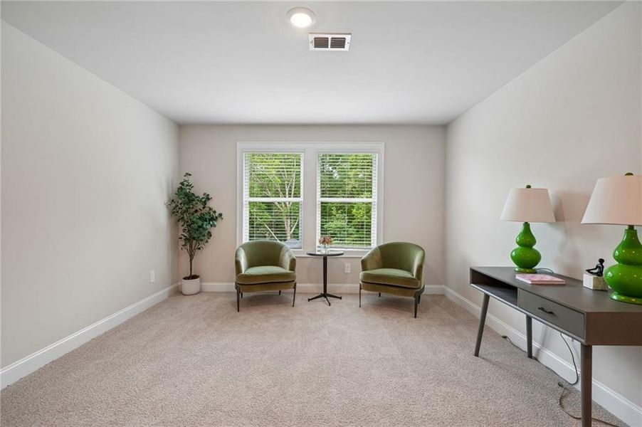 Furnished interior view inside a new home in River Pointe, Monroe (Image 36). Furnished interior view inside a new home in River Pointe, Monroe (Image 36).