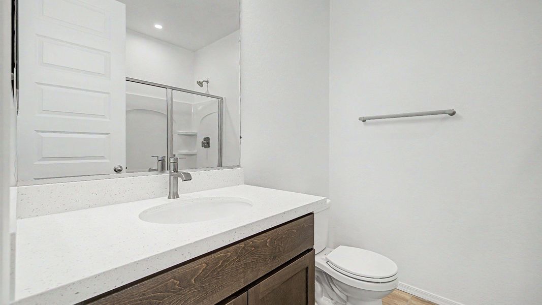 Furnished interior view inside a new home in Teravalis, Buckeye (Image 16). Furnished interior view inside a new home in Teravalis, Buckeye (Image 16).