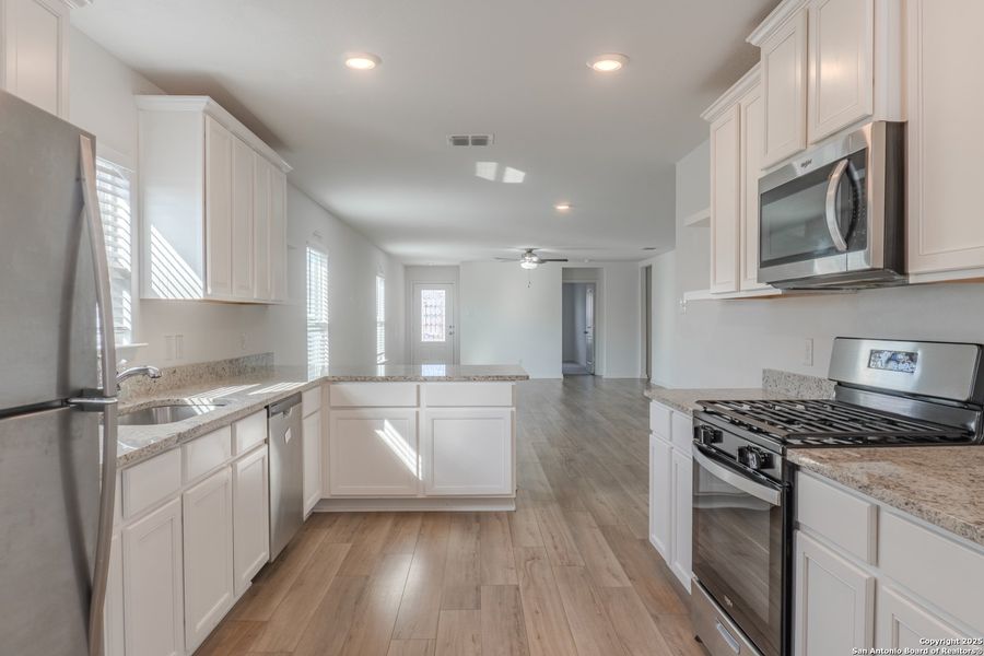 Furnished interior view inside a new home in Luckey Ranch, San Antonio (Image 9).