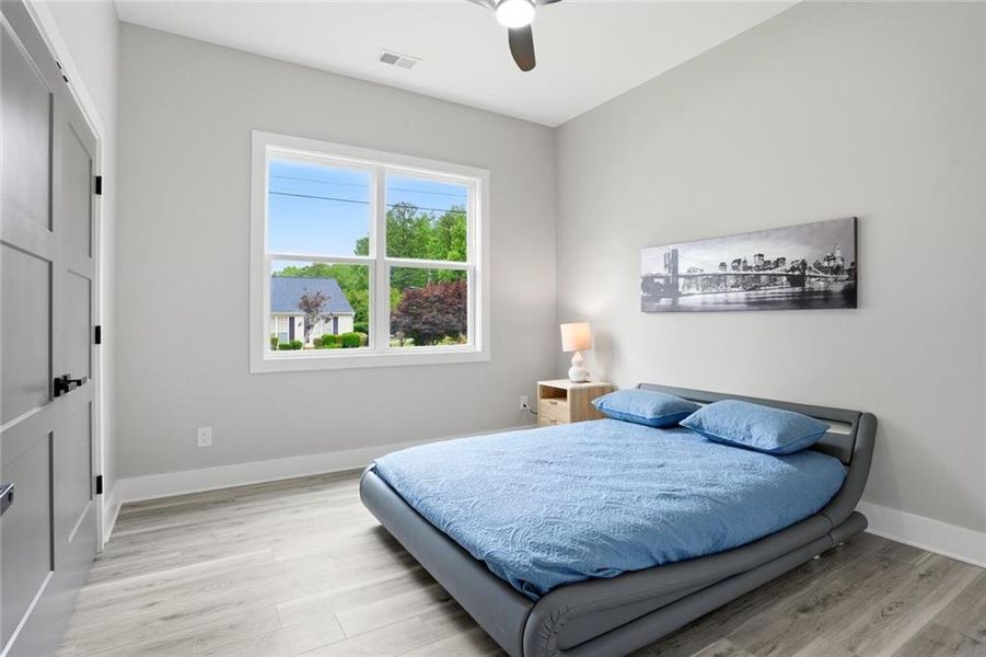 Furnished interior view inside a new home in , Stone Mountain (Image 10).