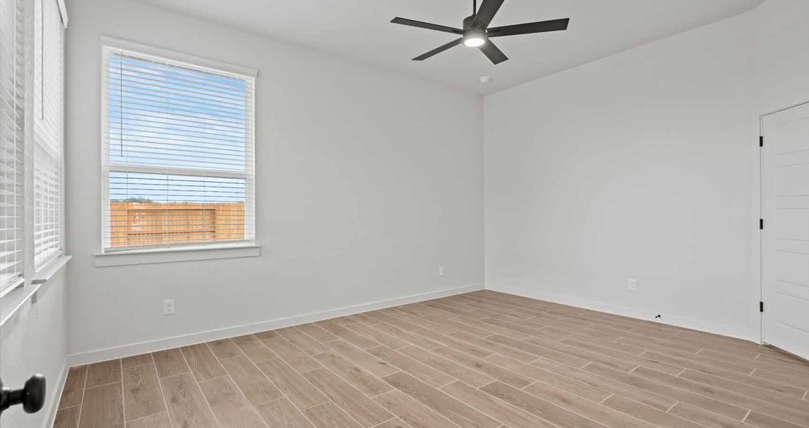Representative unfurnished interior of a home built from the Rhyan by Chesmar Homes in Stream Waters, Seguin (Image 9). Representative unfurnished interior of a home built from the Rhyan by Chesmar Homes in Stream Waters, Seguin (Image 9).