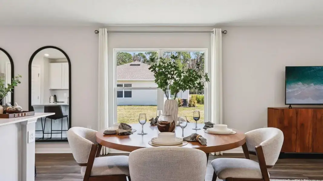 Furnished interior view inside a new home in Hawthorne Ranch, Lakeland (Image 9).