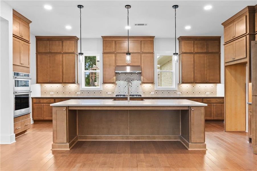 Furnished interior view inside a new home in , Cumming (Image 5).