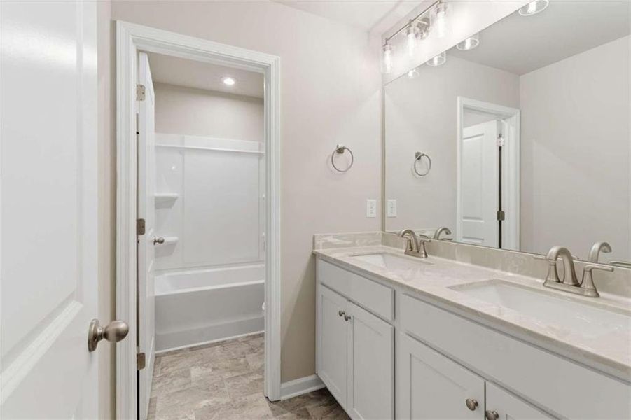 Furnished interior view inside a new home in The Reserve at Chapel Hill Phase II, Douglasville (Image 8). Furnished interior view inside a new home in The Reserve at Chapel Hill Phase II, Douglasville (Image 8).