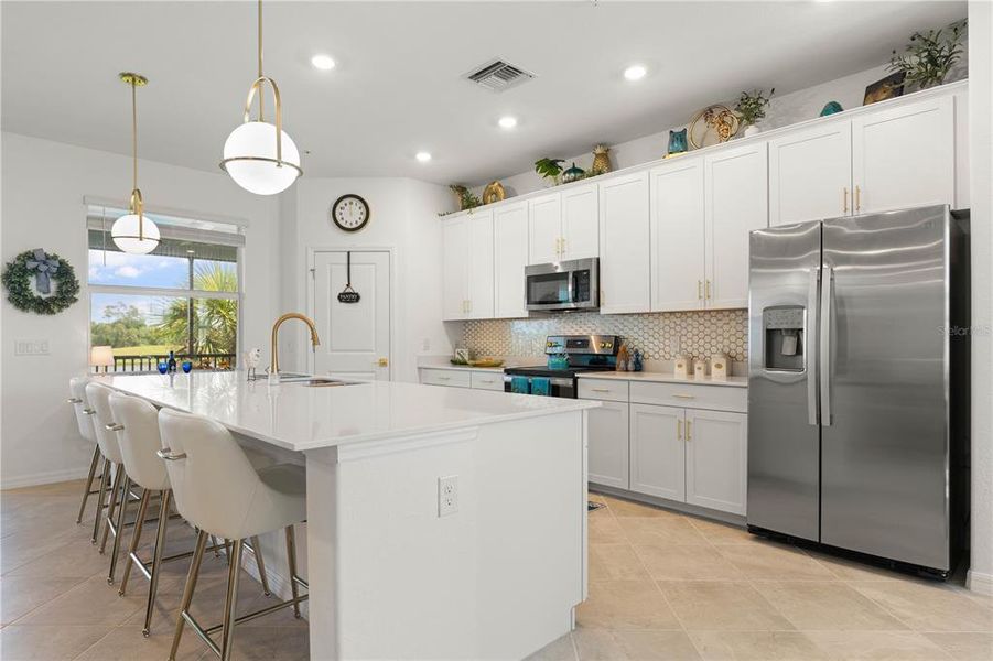 Furnished interior view inside a new home in , Punta Gorda (Image 17).