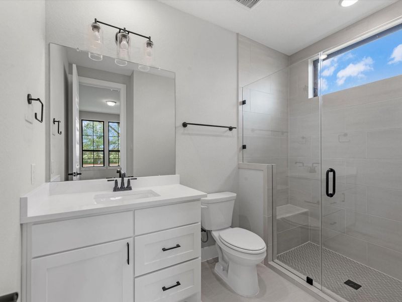 Furnished interior view inside a new home in , Fulshear (Image 13).