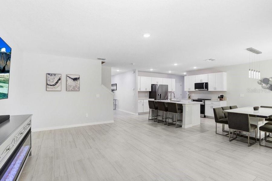 Furnished interior view inside a new home in , Zephyrhills (Image 16). Furnished interior view inside a new home in , Zephyrhills (Image 16).
