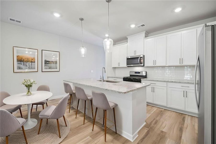 Furnished interior view inside a new home in Artisan Walk, Fairburn (Image 6).