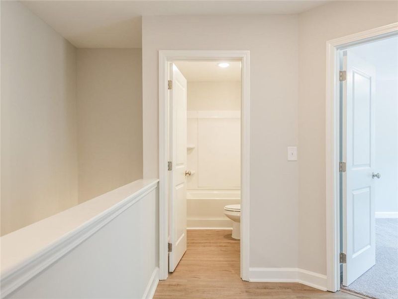Spacious, unfurnished interior of a new home in River Walk Place, Lawrenceville (Image 23).