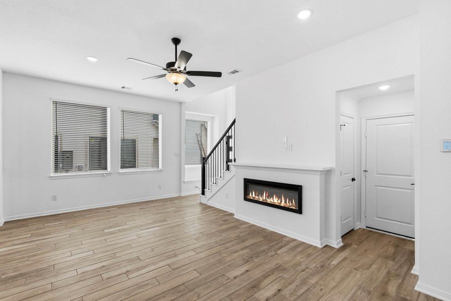 Spacious, unfurnished interior of a new home in Woodforest, Montgomery (Image 16). Spacious, unfurnished interior of a new home in Woodforest, Montgomery (Image 16).