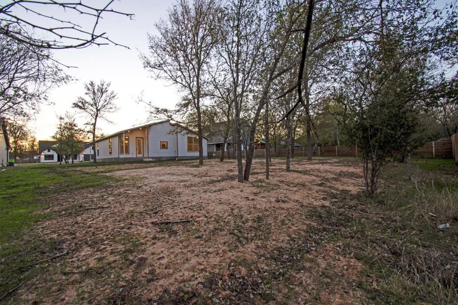 Exterior details and patio area of a home in , Bastrop (Image 25).