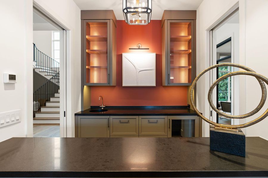 Furnished interior view inside a new home in , Houston (Image 13).