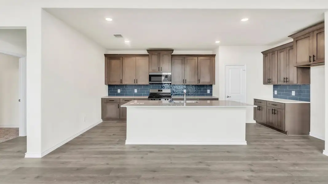 Furnished interior view inside a new home in The Landing at Hidden Lakes, McKinney (Image 6).