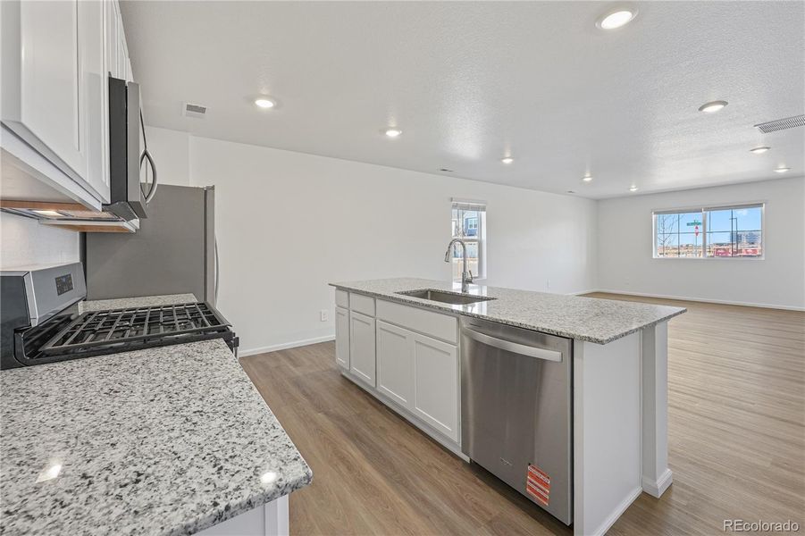 Furnished interior view inside a new home in , Aurora (Image 4).