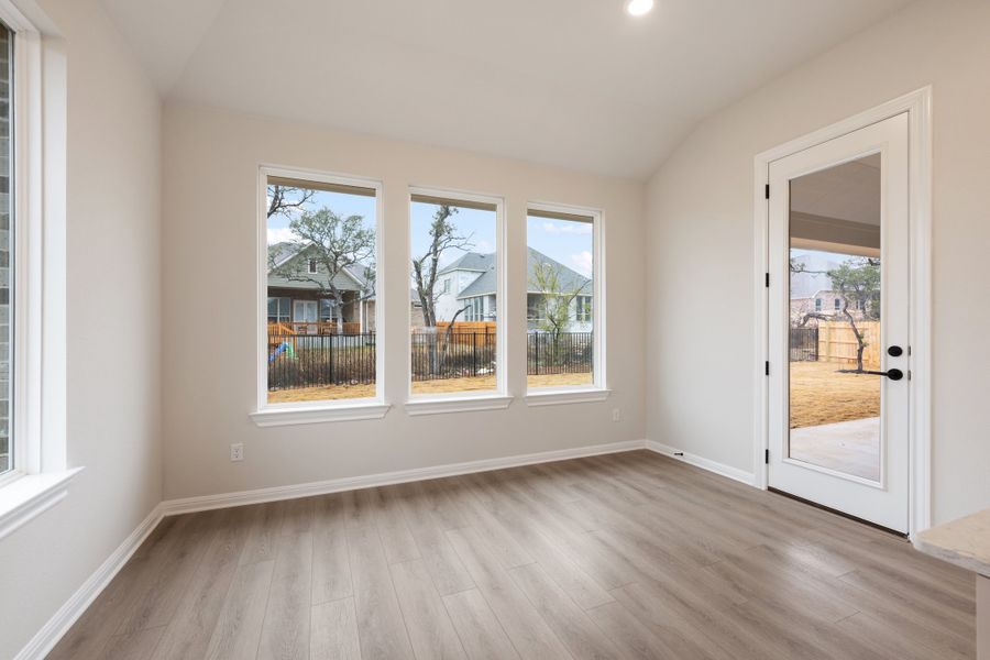 Representative unfurnished interior of a home built from the Carolina by Ashton Woods in The Estates at La Cima, San Marcos (Image 37). Representative unfurnished interior of a home built from the Carolina by Ashton Woods in The Estates at La Cima, San Marcos (Image 37).