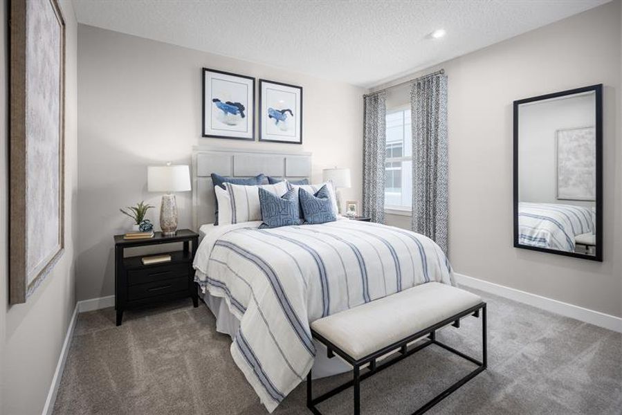 Representative furnished interior of a home built from the Kingsley by Ryan Homes in Bellaviva, Auburndale (Image 10).