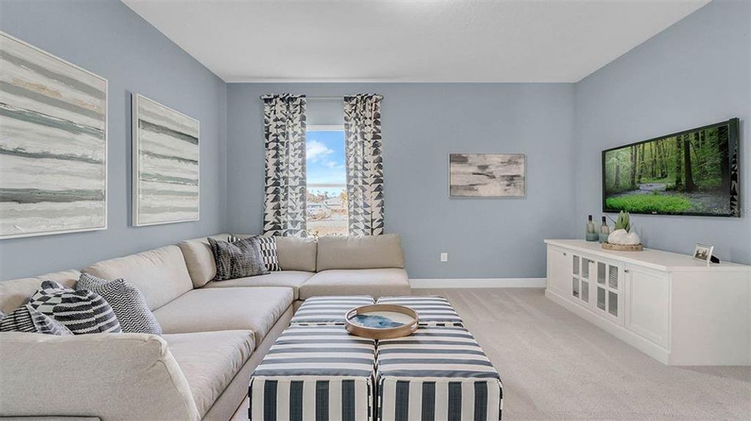 Furnished interior view inside a new home in Buena Lago, St. Cloud (Image 13).