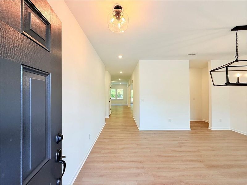 Spacious, unfurnished interior of a new home in Creekside, Dawsonville (Image 20). Spacious, unfurnished interior of a new home in Creekside, Dawsonville (Image 20).
