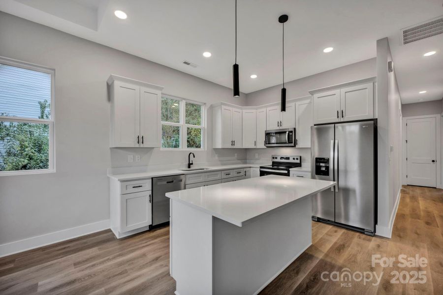 Furnished interior view inside a new home in , Salisbury (Image 10).