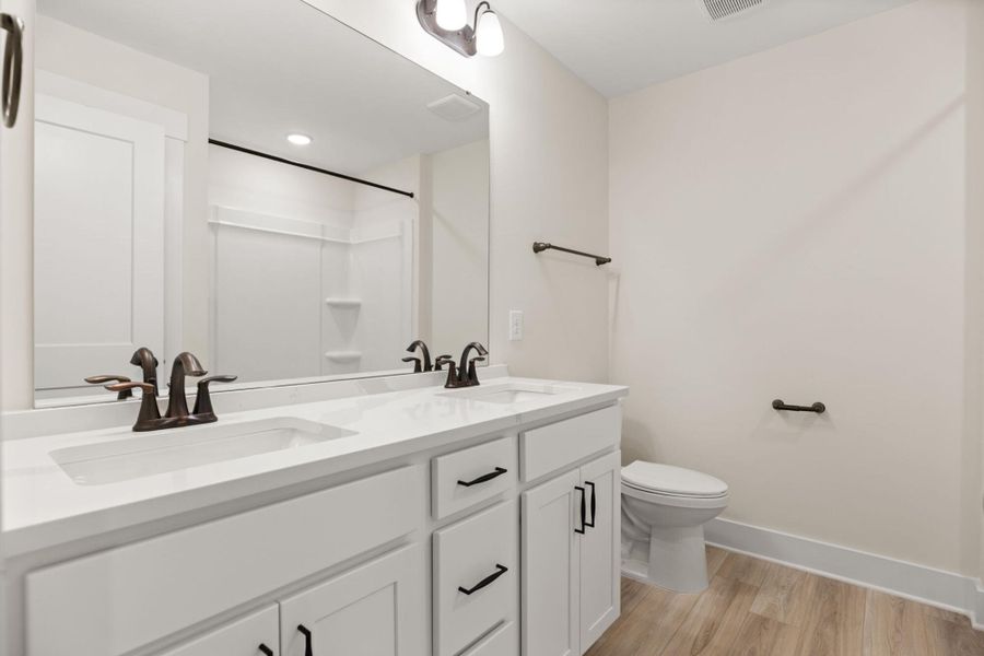 Furnished interior view inside a new home in Harbor Crossing, Greensboro (Image 14).