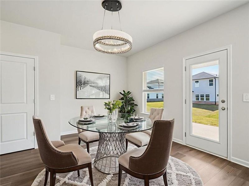 Furnished interior view inside a new home in Martin Springs - Reserve Series, Lawrenceville (Image 6).