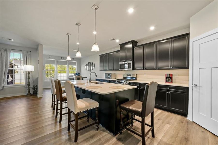 Furnished interior view inside a new home in , Locust Grove (Image 7).