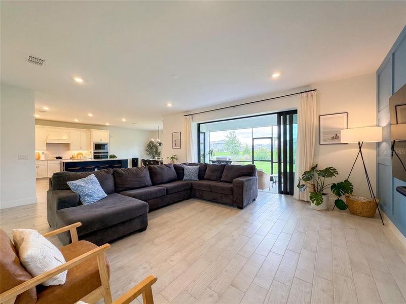 Furnished interior view inside a new home in Sapphire Point at Lakewood Ranch, Lakewood Ranch (Image 9).